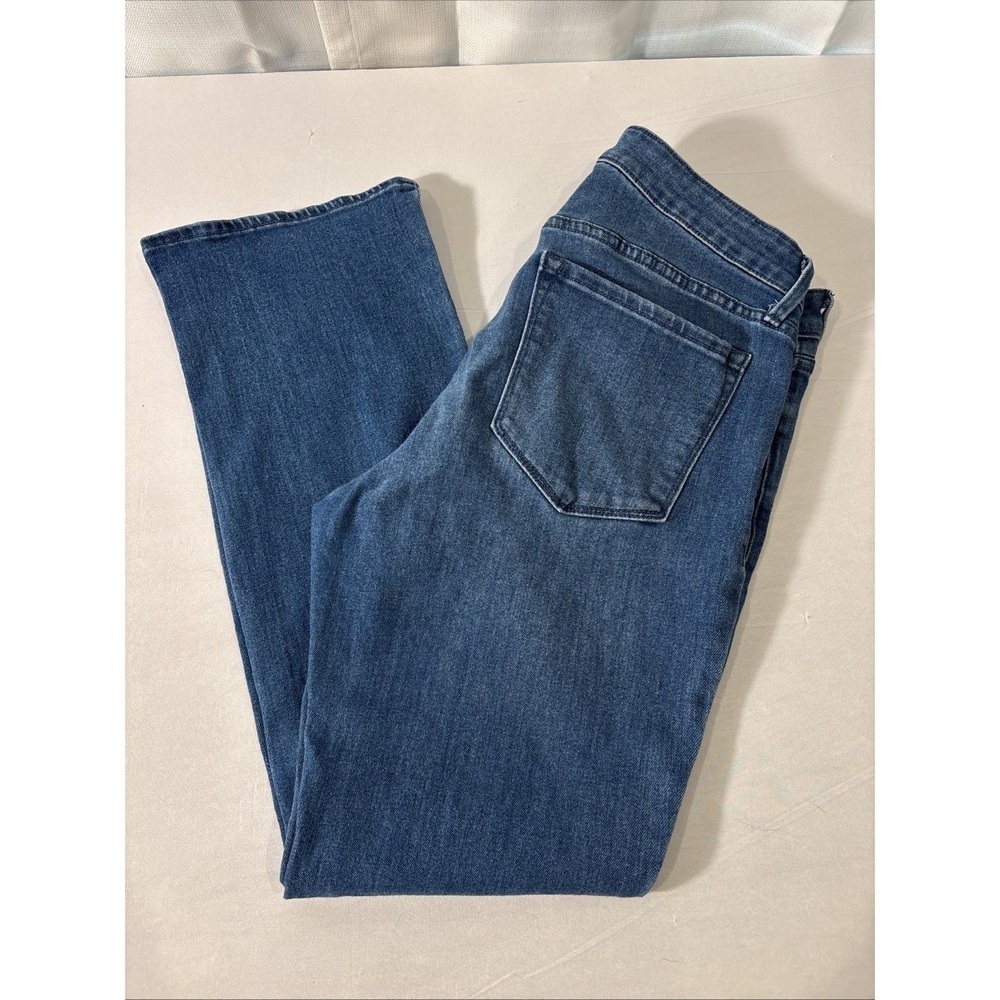 Old Navy Wow Bootcut Jeans Women Size 12 Blue Medium Wash Mid Rise Stretch Denim